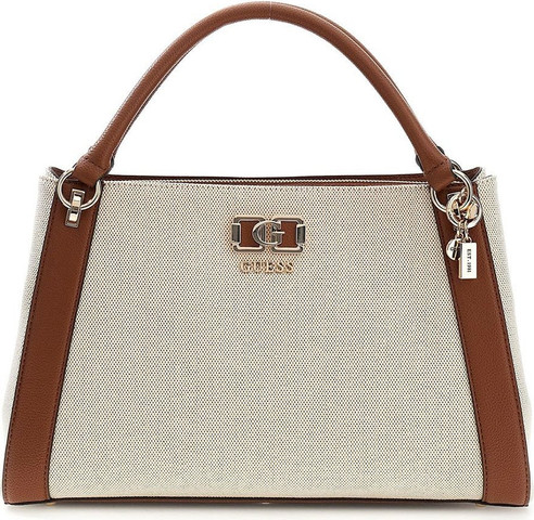 תיק Guess Karnilla Girlfriend Satchel נשים - גס - Beige