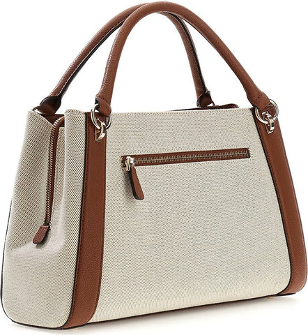 תיק Guess Karnilla Girlfriend Satchel נשים - גס - Beige