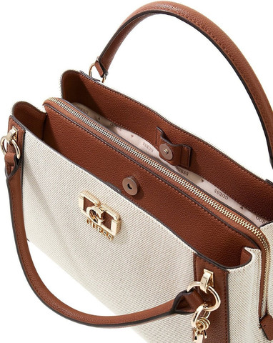 תיק Guess Karnilla Girlfriend Satchel נשים - גס - Beige