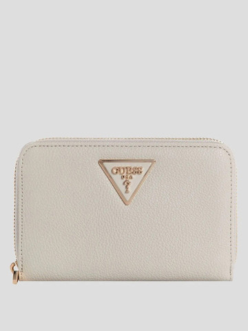 ארנק Guess Laurel Ii Slg Med Zip Around נשים - גס - Beige