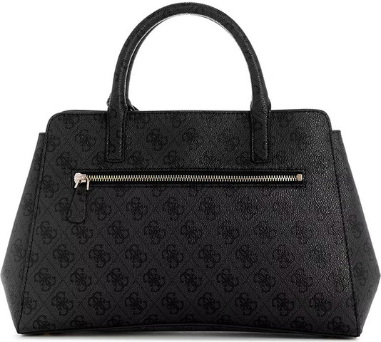 תיק Guess Leona Logo Mulit Comp Satchel נשים - גס - Grey