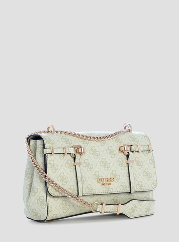 תיק Guess Leona Logo Convrtbl Xbody Flap נשים