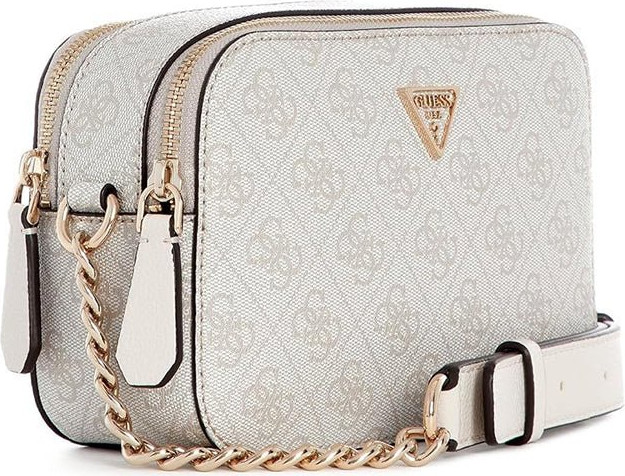 תיק Guess Noelle Ii Camera Crossbody נשים - גס - Beige