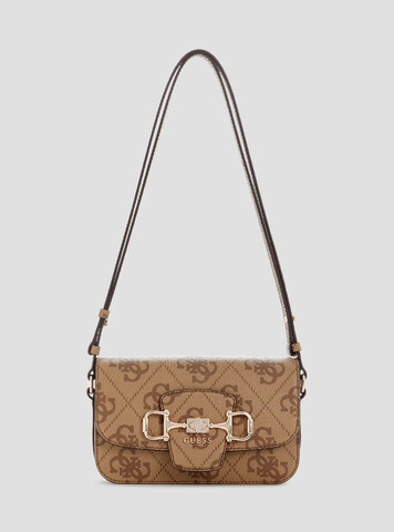 תיק Guess Janie Logo Cnvrtbl Xbody Flap נשים