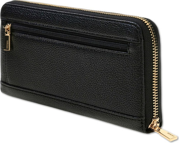 ארנק Guess Isola Slg Large Zip Around נשים - גס - Black