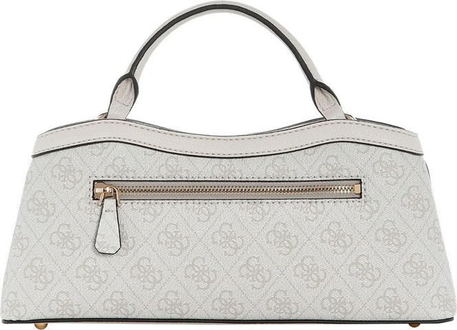 תיק Guess Lindsey Small 2 Comp Satchel נשים - גס - Beige