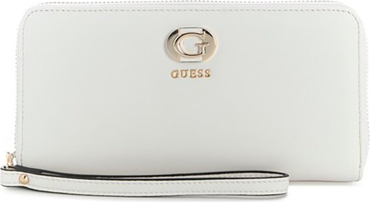 ארנק Guess Coleen Slg Large Zip Around נשים - גס - Beige
