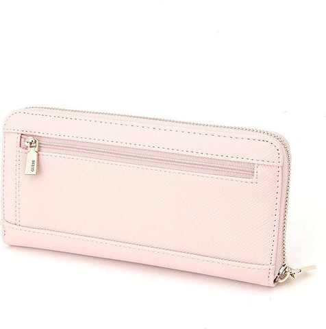 ארנק Guess Gilda Slg Large Zip Around נשים - גס - Pink