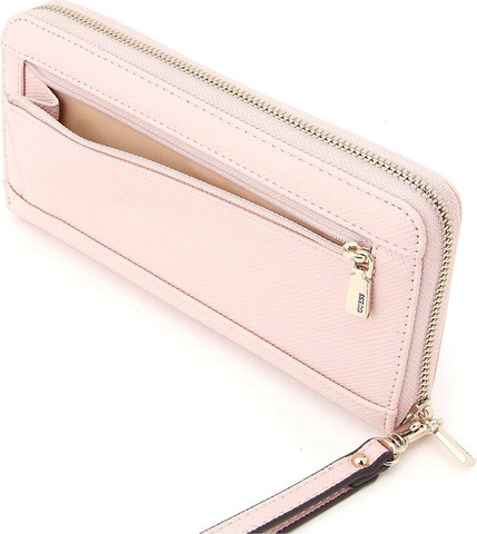 ארנק Guess Gilda Slg Large Zip Around נשים - גס - Pink