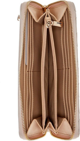 ארנק Guess Laurel Ii Slg Large Zip Around נשים - גס - Beige