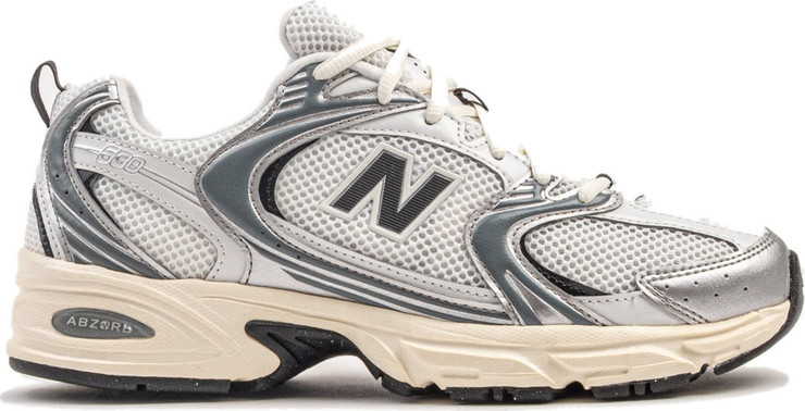 סניקרס  Unisex 530 Silver Metallic - לנשים