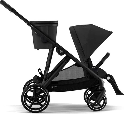 עגלת תאומים אחים גאזל Gazelle S2 צבע שחור – סייבקס