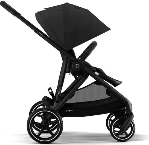 עגלת תאומים אחים גאזל Gazelle S2 צבע שחור – סייבקס