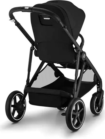 עגלת תאומים אחים גאזל Gazelle S2 צבע שחור – סייבקס