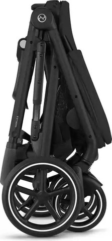 עגלת תאומים אחים גאזל Gazelle S2 צבע שחור – סייבקס
