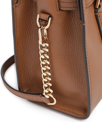 תיק מייקל קורס Hamilton Moderne Small Pebbled Leather Satchel נשים - מייקל קורס - Brown