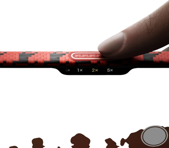 PITAKA Happiness Rides Edge Case iPhone 17 Pro Cinnabar Steed - מגן סיב ארמיד פרימיום לאייפון 17 פרו