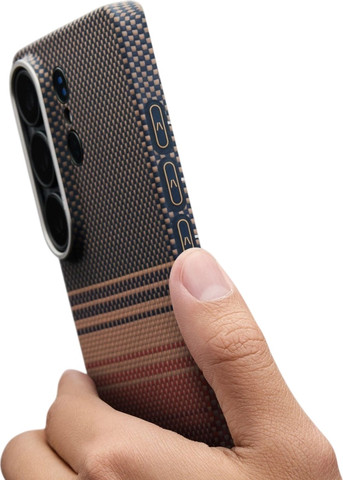 PITAKA Sunset Edge Case for Samsung S26 Ultra - מגן סיב ארמיד פרימיום לסמסונג S26 אולטרה