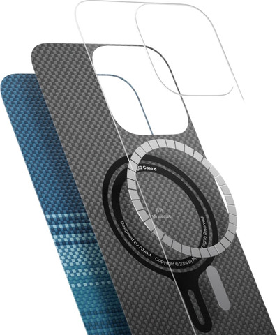 PITAKA Ultra-Slim Case for Galaxy Z Fold7 Sunset - מגן סיב ארמיד פרימיום לגלקסי Z Fold7