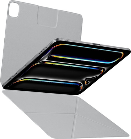 PITAKA MagEZ Folio 2 for iPad Pro 11 M4/M5 White - כיסוי מקלדת מגנטי לאייפד פרו 11