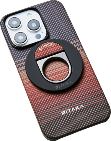 PITAKA MagEZ Grip 3 Sunset - תופסן מגנטי סיב ארמיד