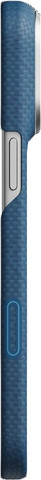 PITAKA Argyle Abyss Blue Edge Case for iPhone 18 Pro Max - מגן סיב ארמיד פרימיום אדג' לאייפון 18 פרו מקס