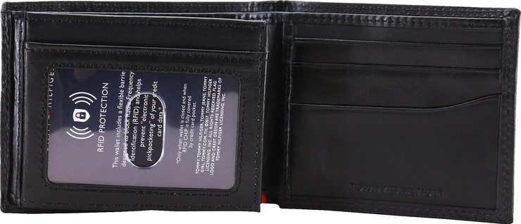 ארנק עור לגבר מבית TOMMY HILFIGER דגם 31TL130087-001
