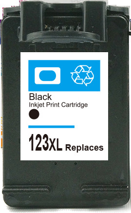 ראש דיו שחור תואם HP F6V19AE 123XL (480 דפים)