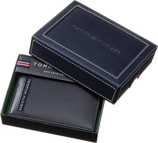 ארנק עור לגבר מבית TOMMY HILFIGER דגם 31TL20X026-200