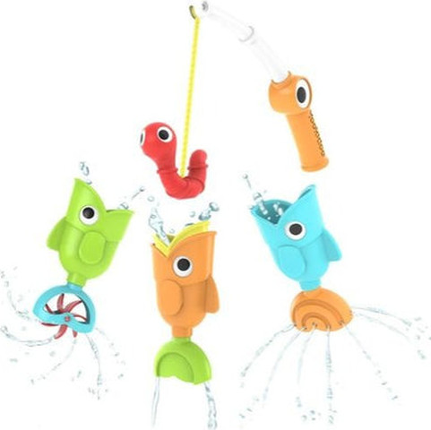 צעצוע אמבט - סט דייג עם חכה מגנטית Catch 'N' Sprinkle יוקידו