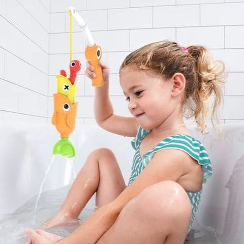 צעצוע אמבט - סט דייג עם חכה מגנטית Catch 'N' Sprinkle יוקידו