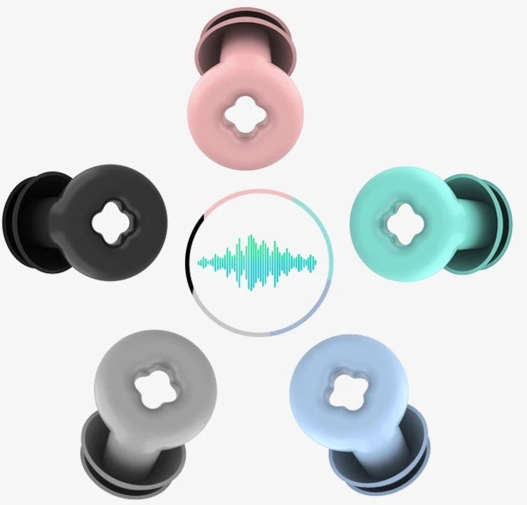 אטמי אוזניים לשינה עבודה ושחייה Eer plug