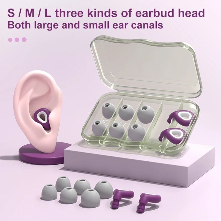 אטמי אוזניים לשינה עבודה ושחייה Drop Eer plug