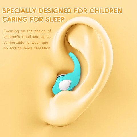 Shark Earplug 32dB אטמי אוזניים רב פעמיים לשינה עבודה לימודים ושחייה