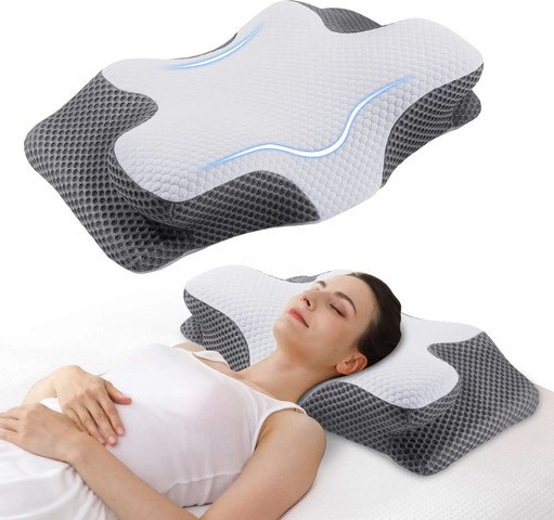 Ortoplex כרית אורטופדית קצף זיכרון דו צדדית