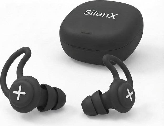אטמי אוזניים לשינה, עבודה ונסיעות SilenX - Deep Sleep Earplugs