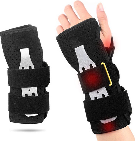 WristPro סד לתמיכת פרק כף היד עם מוטות אלומיניום