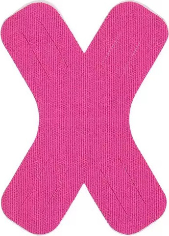 קינזיו טייפ מדבקת תמיכה אלסטית 5 יח' בצורת X