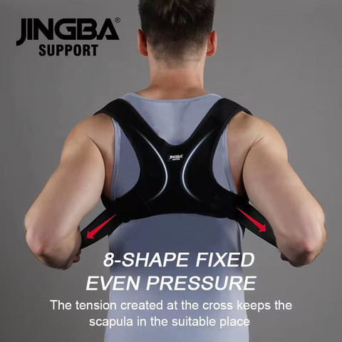 חגורת גב ליישור כתפיים ליציבה נכונה JINGBA