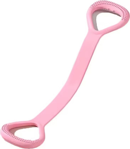 גומיית יוגה עם ידיות לחיזוק ועיצוב הגוף