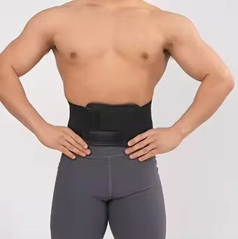 HeatMag חגורת תמיכה לגב תחתון עם חימום עצמי ורצועות מגנטיות