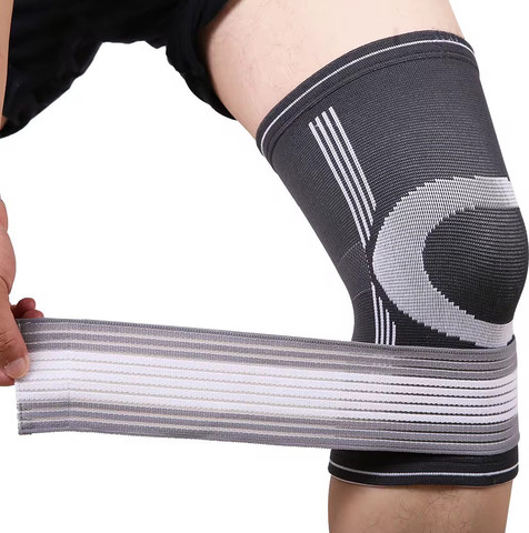 KneePro תומך ומגן ברך עם רצועה