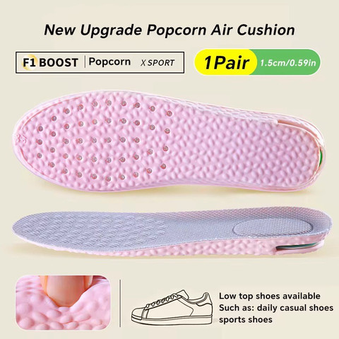 AirPad מדרסי הגבהה עם בולמי זעזועים 1.5 ס"מ