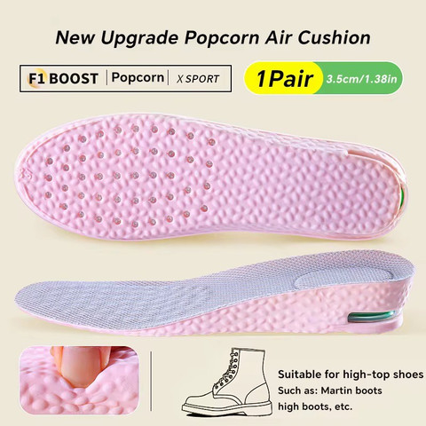AirPad מדרסי הגבהה עם בולמי זעזועים 3.5 ס"מ