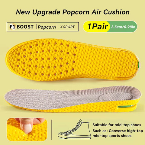 AirPad מדרסי הגבהה עם בולמי זעזועים 1.5-3.5 ס"מ