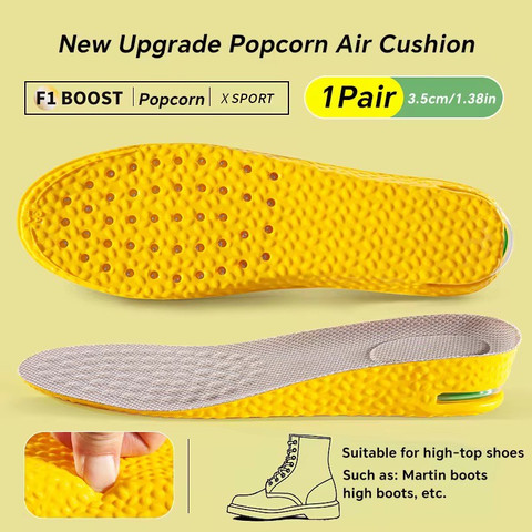 AirPad מדרסי הגבהה עם בולמי זעזועים 1.5-3.5 ס"מ
