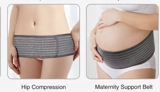 BellySupport חגורת תמיכה לבטן הריונית מסיבי במבוק