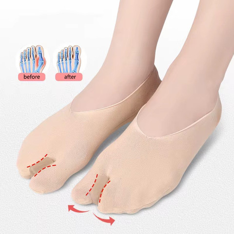 SepSocks גרבי מפרידי אצבעות לטיפול בבוהן קלובה