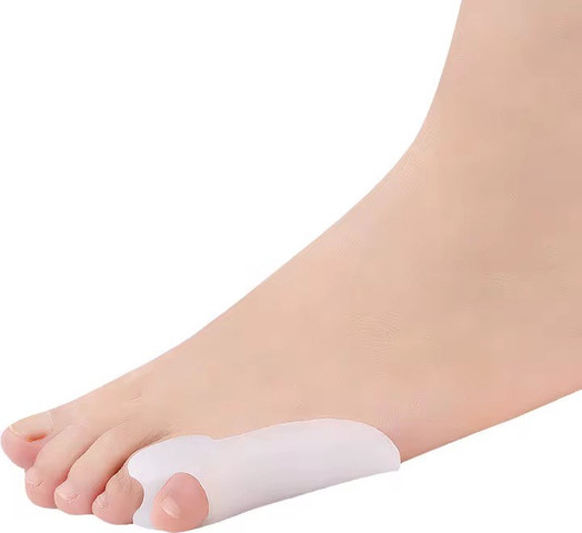 מפריד אצבעות מסיליקון לזרת כף הרגל ToeLax