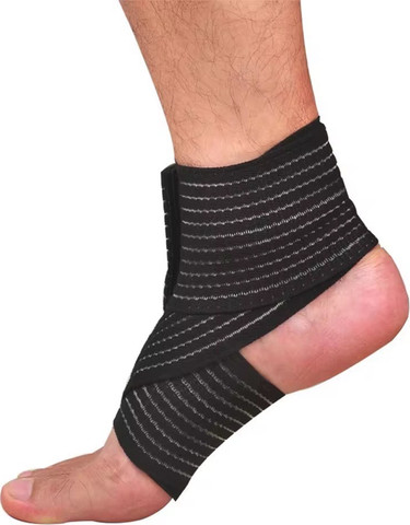 תחבושת ספורט אלסטית לתמיכה והגנה על הקרסול AnkleBand